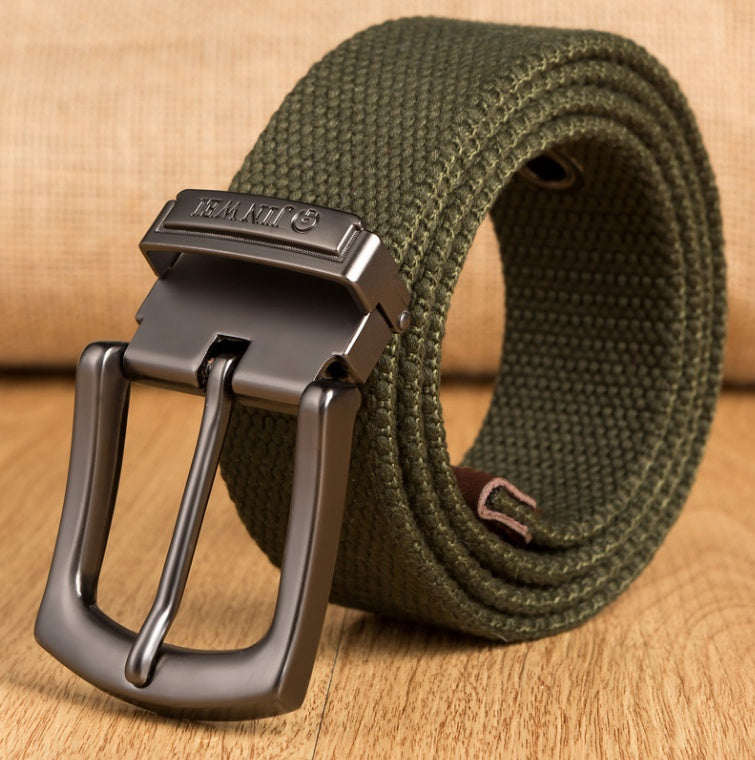 Men's Woven Canvas Casual Belt – product image 1