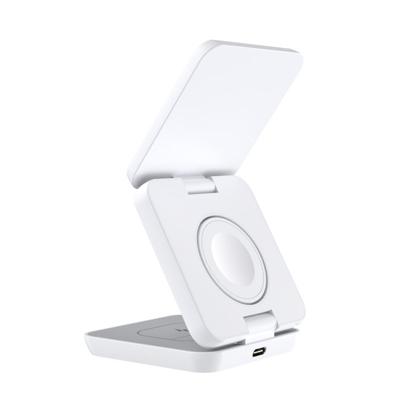 Magnetic Suction Wireless Charging And Folding Phone Holder - 3KDyn