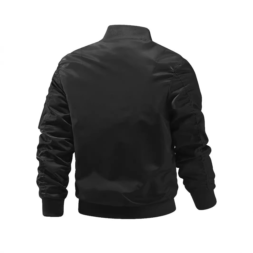 Men’s lightweight nylon bomber jacket
