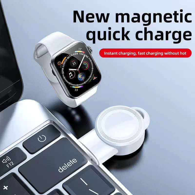 USB Wireless Charger for Portable Watch - Fast Charging Dock