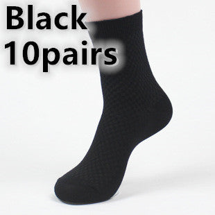 Men’s Bamboo Business Socks – Breathable & Soft (5 or 10 Pairs) - 3KDyn