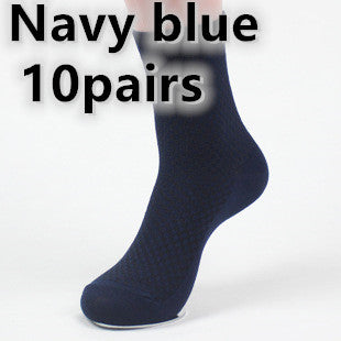 Men’s Bamboo Business Socks – Breathable & Soft (5 or 10 Pairs) - 3KDyn