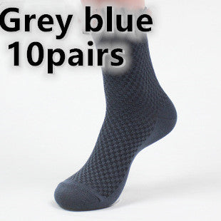 Men’s Bamboo Business Socks – Breathable & Soft (5 or 10 Pairs) - 3KDyn