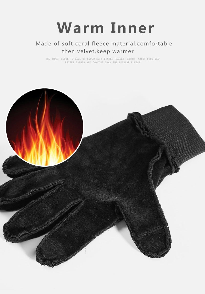 Thermal Outdoor Gloves – Waterproof, Touchscreen & Anti-Slip - 3KDyn