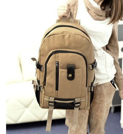 Men’s vintage canvas everyday backpack