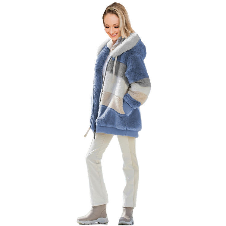 Women's Cozy Plush Hoodie - 3KDyn