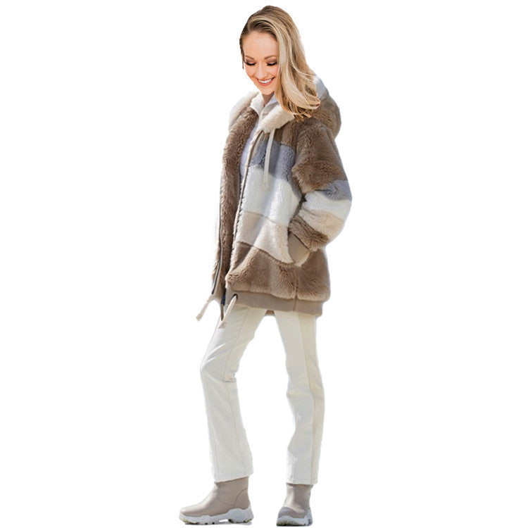 Women's Cozy Plush Hoodie - 3KDyn