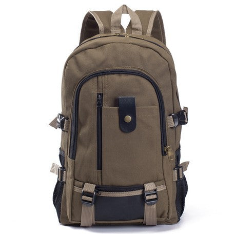 Men’s vintage canvas everyday backpack