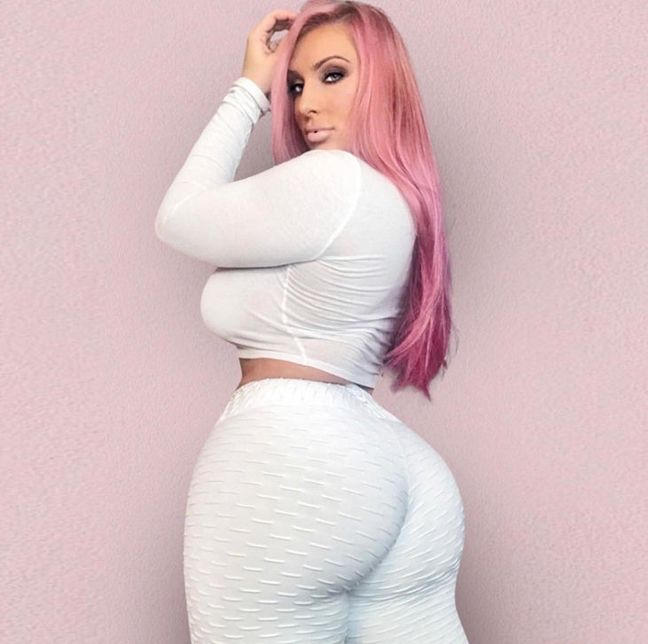 Booty Lifting Anti Cellulite Scrunch Leggings Without Pocket - 3KDyn