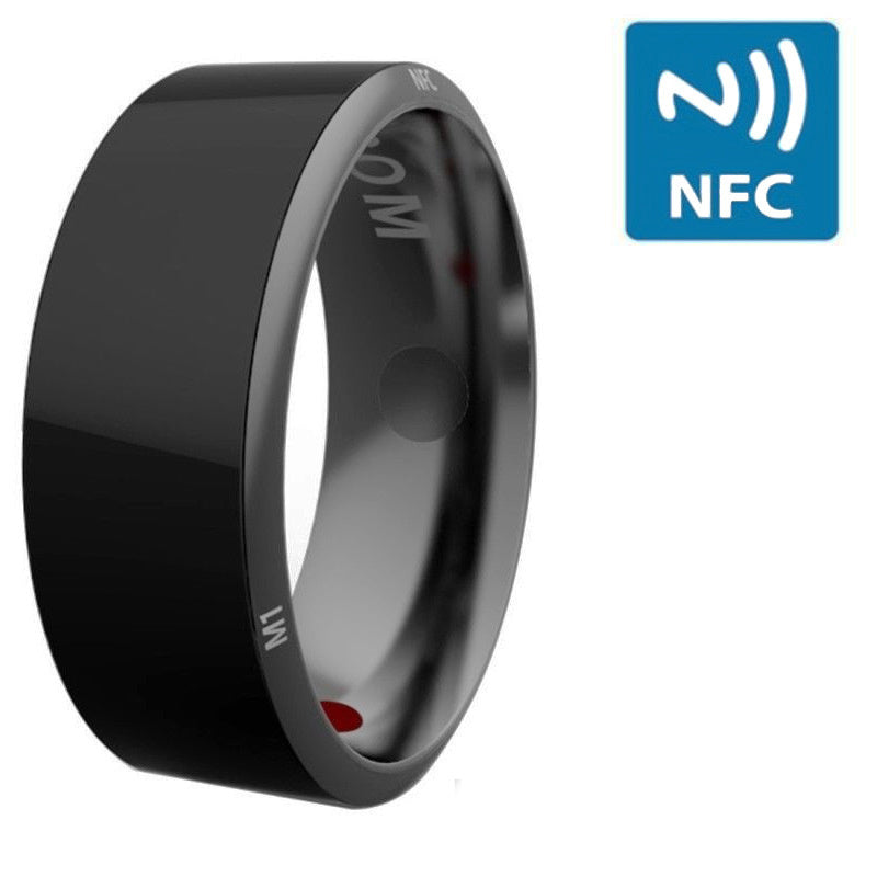 Smart Ring Wearable Device - Multifunctional High-Tech NFC Enabled Ring