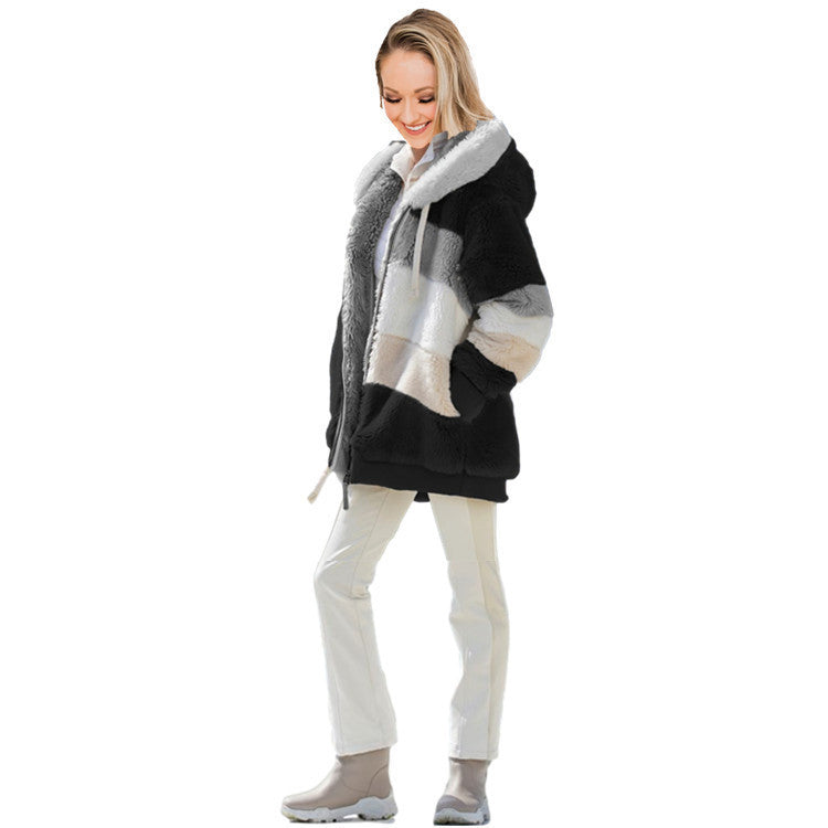 Women's Cozy Plush Hoodie - 3KDyn