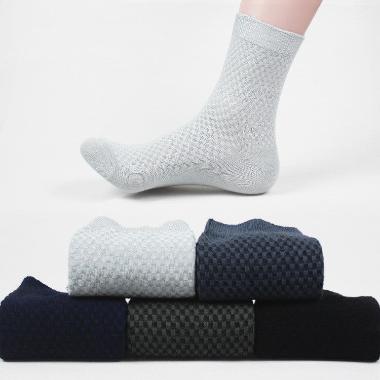 Men’s Bamboo Business Socks – Breathable & Soft (5 or 10 Pairs) - 3KDyn