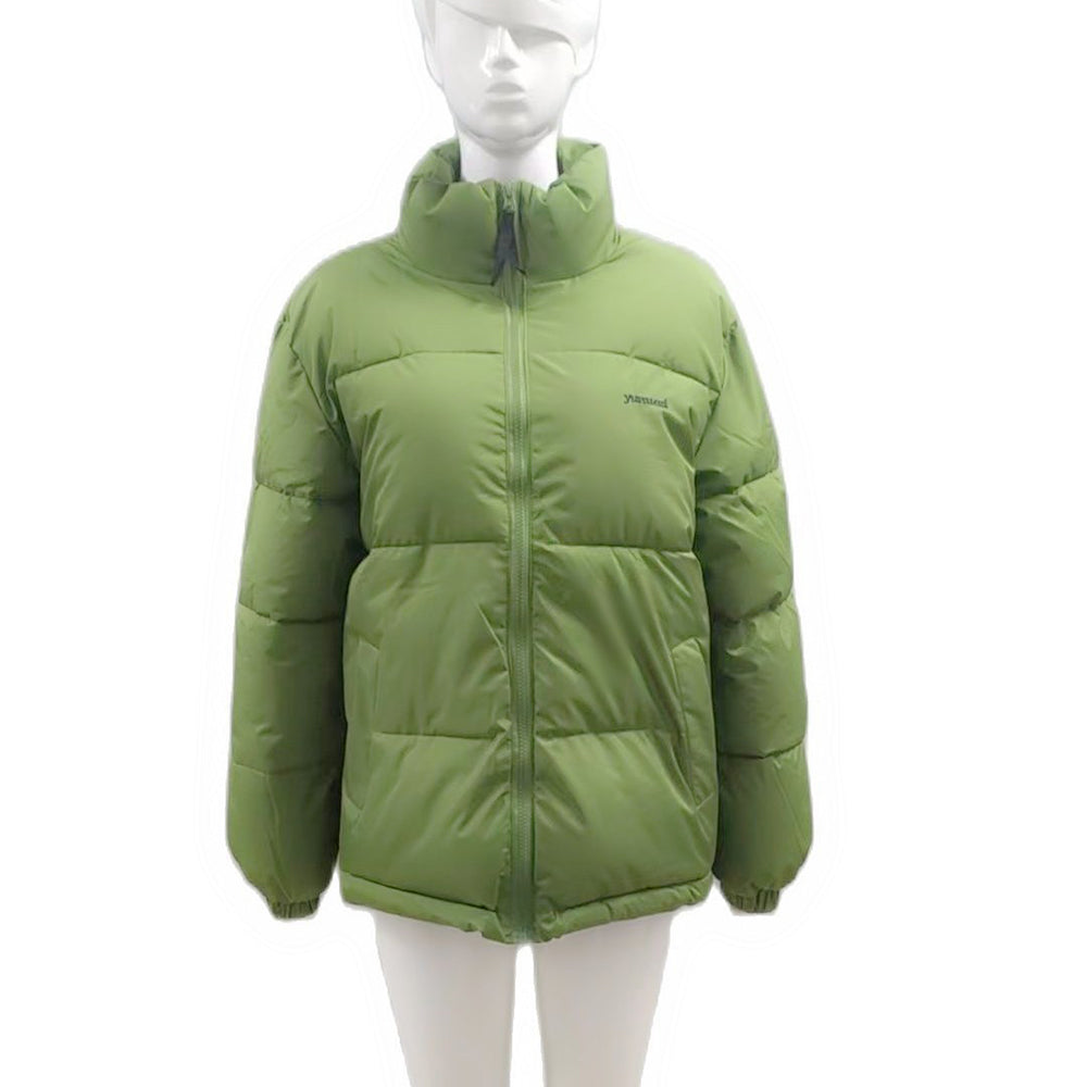 Women's Windproof Winter Puffer Jacket – Warm Thick Cotton Coat with High Collar - 3KDyn