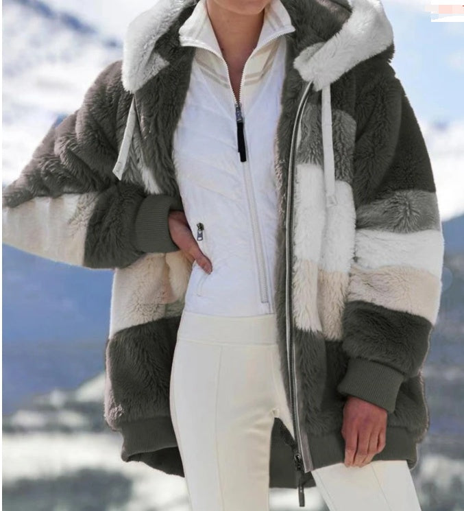 Women's Cozy Plush Hoodie - 3KDyn