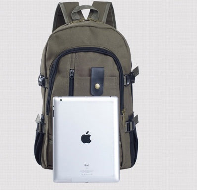 Men’s vintage canvas everyday backpack