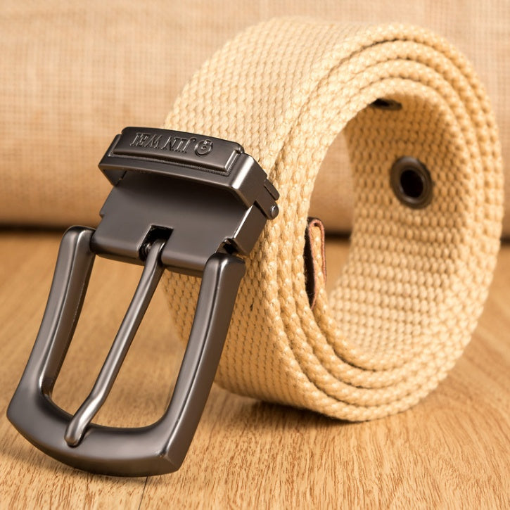 Men's Woven Canvas Casual Belt – product image 3