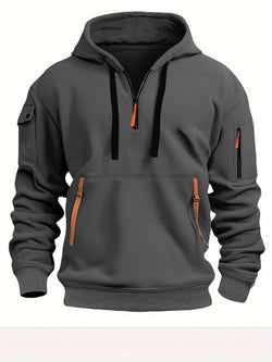 Dropped Shoulder Hoodie – Unisex Oversized Pullover with Pocket - 3KDyn
