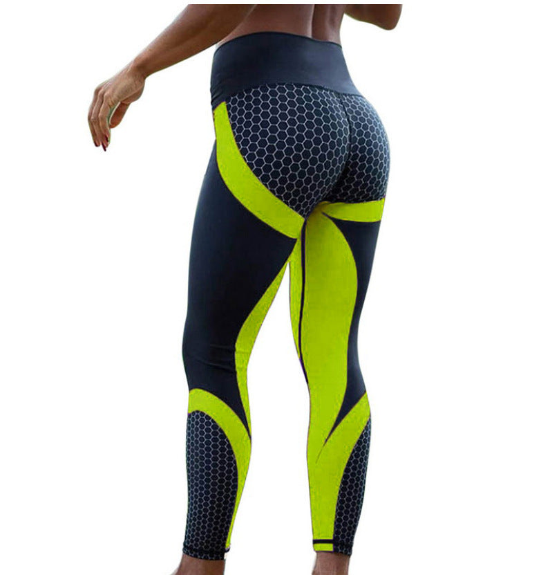 Yoga Fitness Leggings Women Pants Fitness Slim Tights Gym Running Sports Clothing - 3KDyn