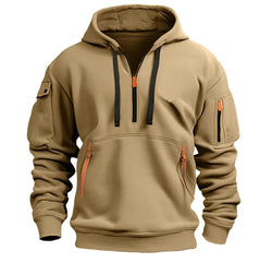 Dropped Shoulder Hoodie – Unisex Oversized Pullover with Pocket - 3KDyn