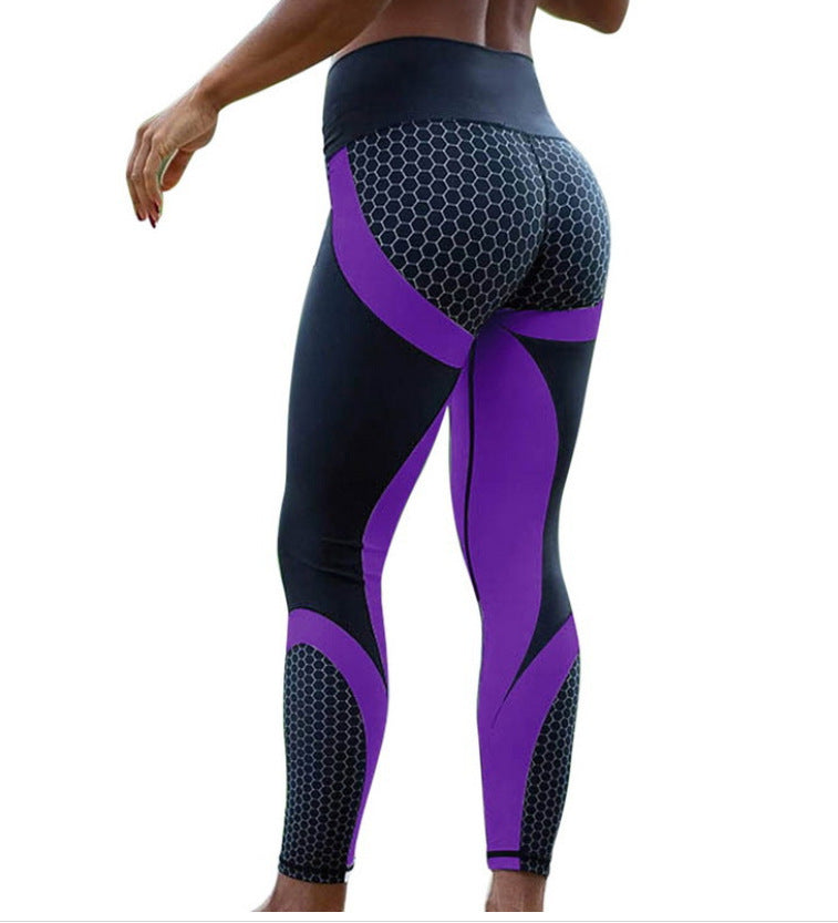 Yoga Fitness Leggings Women Pants Fitness Slim Tights Gym Running Sports Clothing - 3KDyn