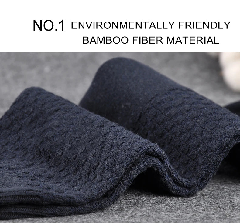 Men’s Bamboo Business Socks – Breathable & Soft (5 or 10 Pairs) - 3KDyn