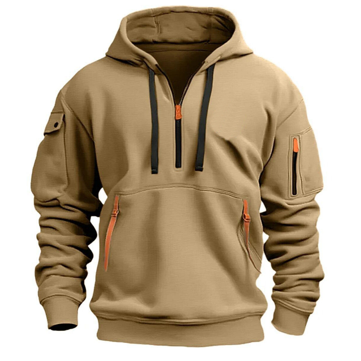 Dropped Shoulder Hoodie – Unisex Oversized Pullover with Pocket - 3KDyn