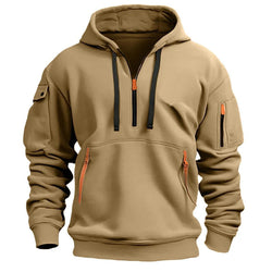 Dropped Shoulder Hoodie – Unisex Oversized Pullover with Pocket - 3KDyn