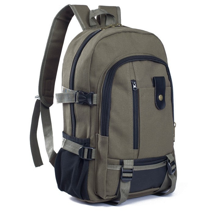 Men’s vintage canvas everyday backpack