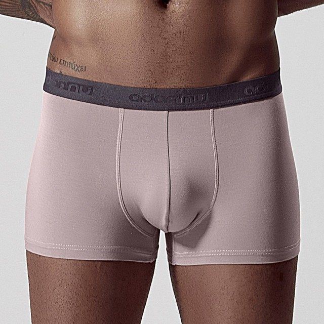 Men’s Modal‑Cotton Boxer Briefs – High Waist, Comfort Fit - 3KDyn