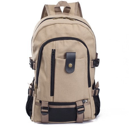 Men’s vintage canvas everyday backpack