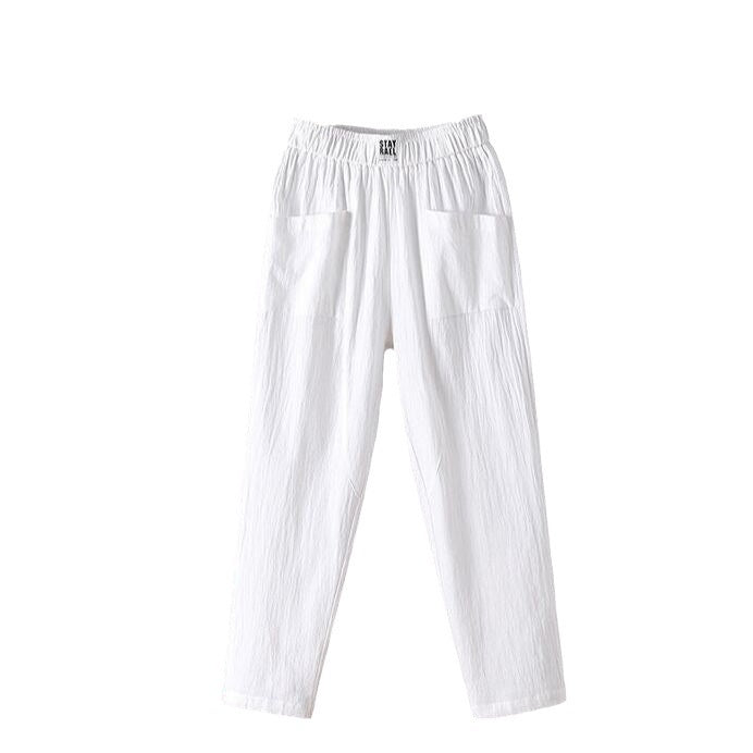 Women's Cotton And Linen Casual Pants - 3KDyn