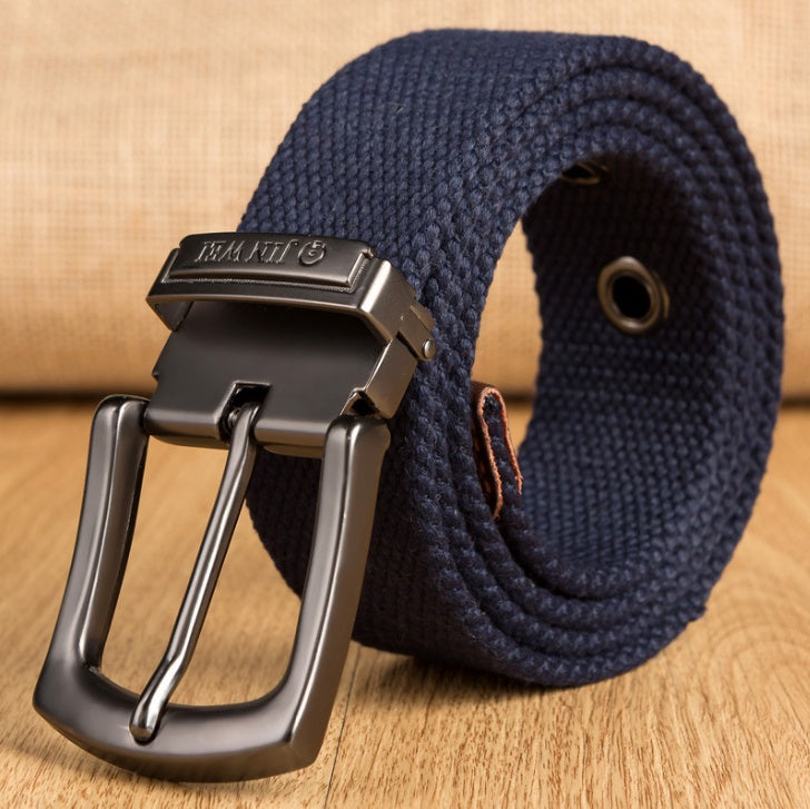 Men's Woven Canvas Casual Belt – product image 6