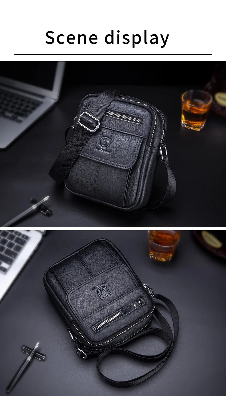Men’s Retro Crossbody Messenger Bag