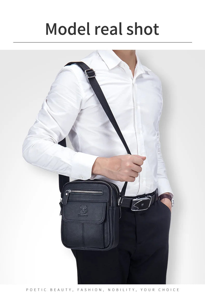 Men’s Retro Crossbody Messenger Bag