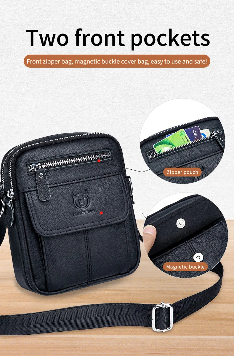 Men’s Retro Crossbody Messenger Bag