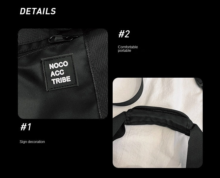 Lightweight men's shoulder bag for everyday carry | 3KDyn