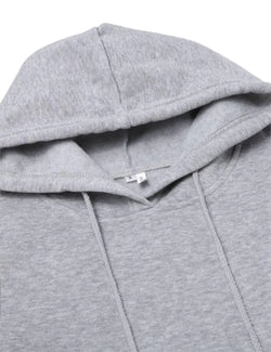Long Sleeve Hoodie Dress with Pockets – Slim Fit Casual Style - 3KDyn