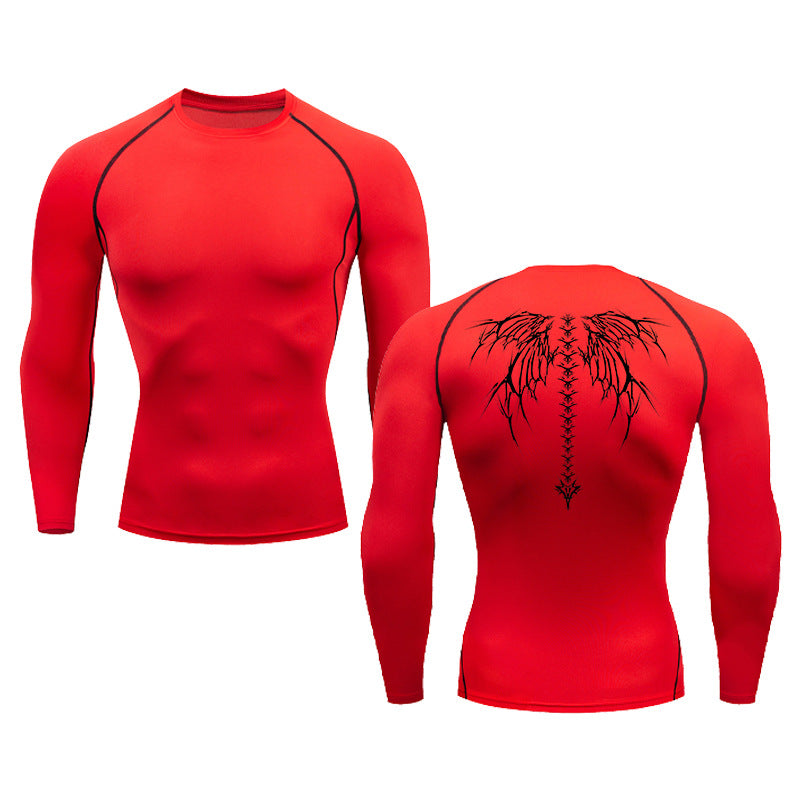 Summer Men's Short-sleeved Fashion Outdoor Casual Printed Quick-drying T-shirt - 3KDyn