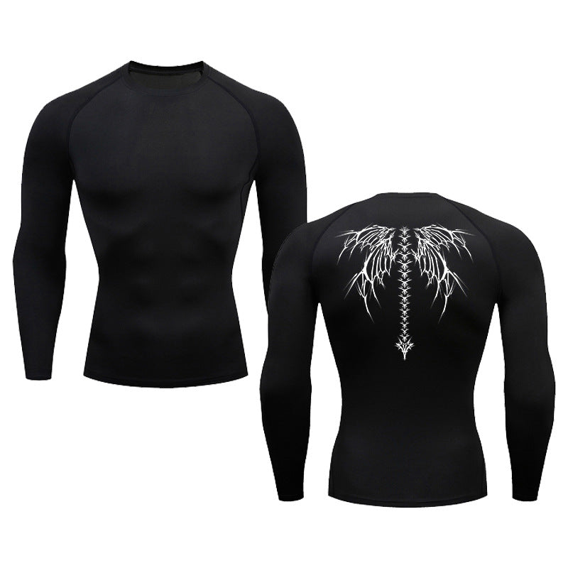 Summer Men's Short-sleeved Fashion Outdoor Casual Printed Quick-drying T-shirt - 3KDyn