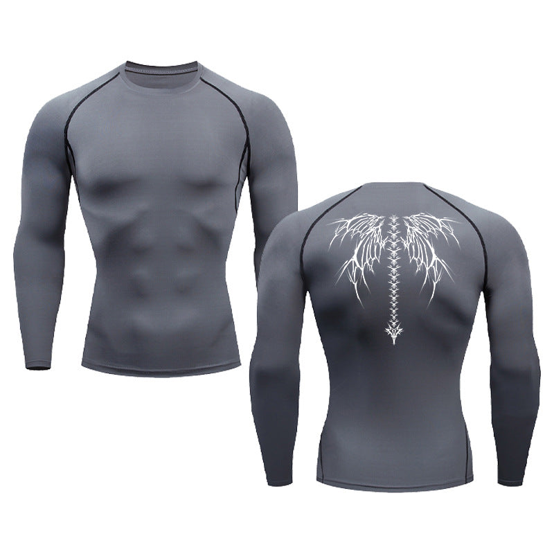 Summer Men's Short-sleeved Fashion Outdoor Casual Printed Quick-drying T-shirt - 3KDyn