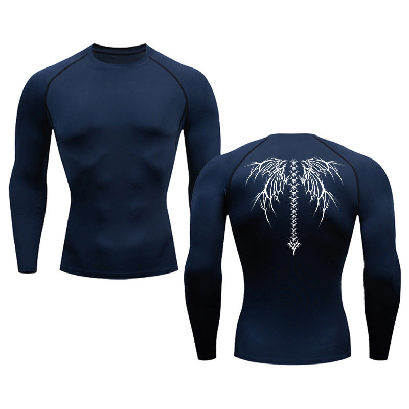 Summer Men's Short-sleeved Fashion Outdoor Casual Printed Quick-drying T-shirt - 3KDyn