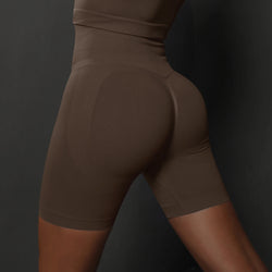 Seamless Shorts for Women Yoga Shorts Push Up Booty Workout Gym Shorts Fitness High Waist Sports Short Women Clothing - 3KDyn