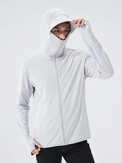 Men’s Summer UV Protection Hooded Jacket – Ultra-Light, Breathable & UPF 50+ - 3KDyn