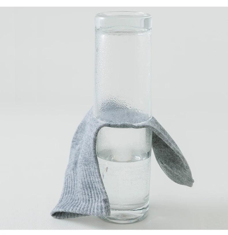 Unisex Mid-Crew Business Socks – 5 or 8 Pairs, Soft & Breathable - 3KDyn