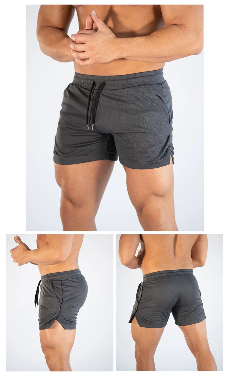 Summer Men's Fitness Shorts Gym Shorts Gyms Short Pants Run Hiking Sportswear Running Shorts Men Sports Jogging - 3KDyn