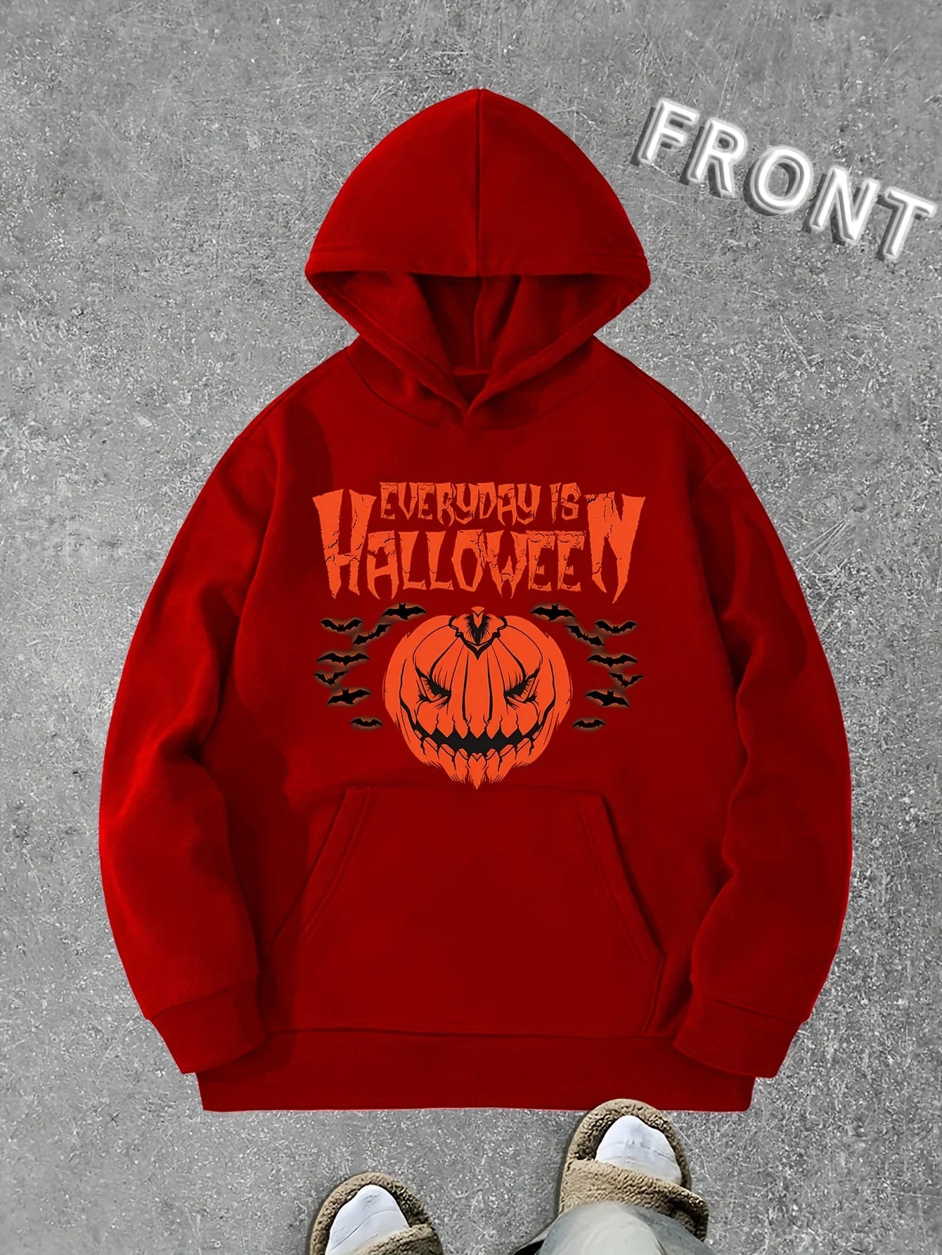 Unisex spooky season hoodie for fall and Halloween