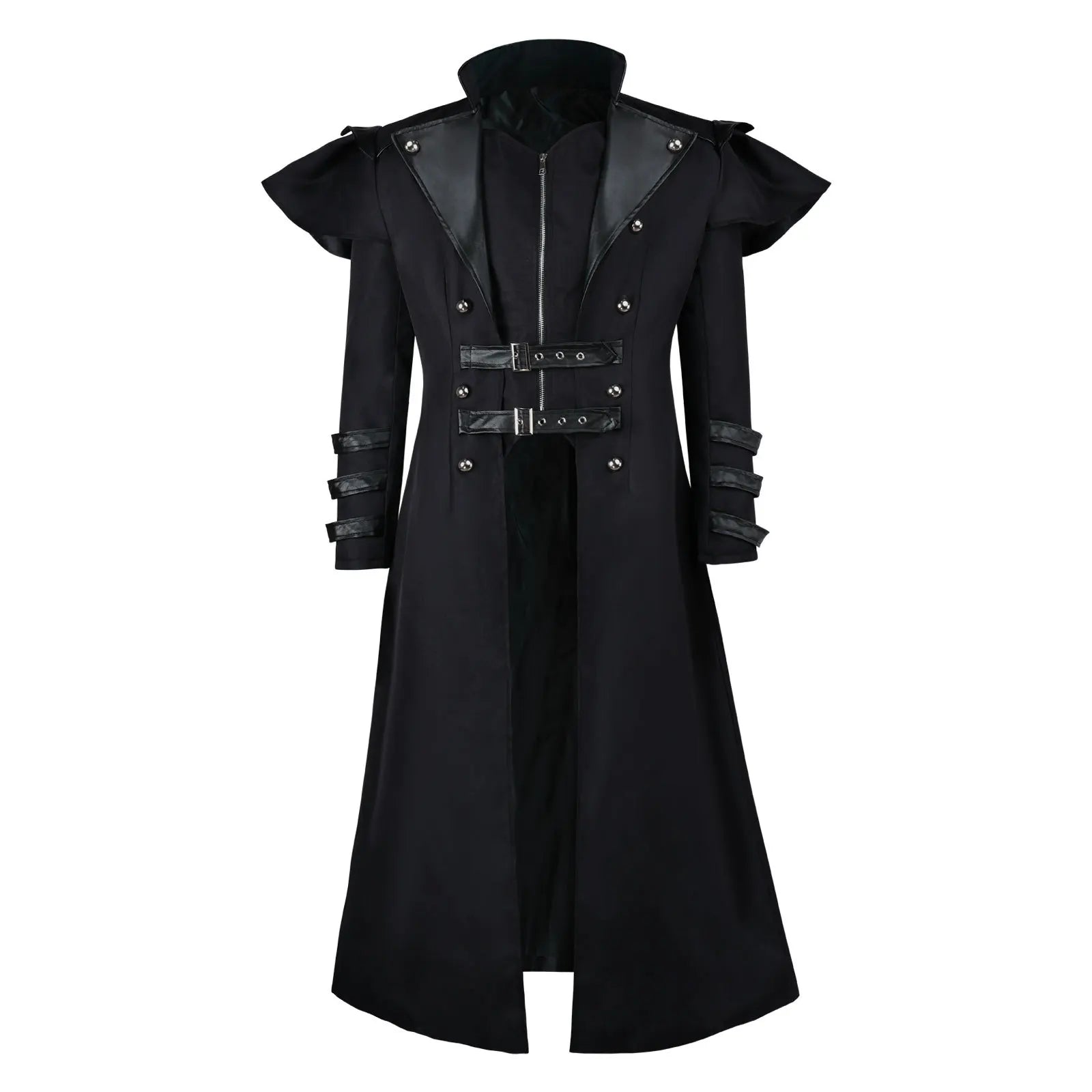 Men’s steampunk cosplay costume for gothic masquerade events