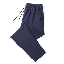 Men's Slim Fit Straight Jogger Pants – Lightweight Casual Style with Elastic Waist - 3KDyn