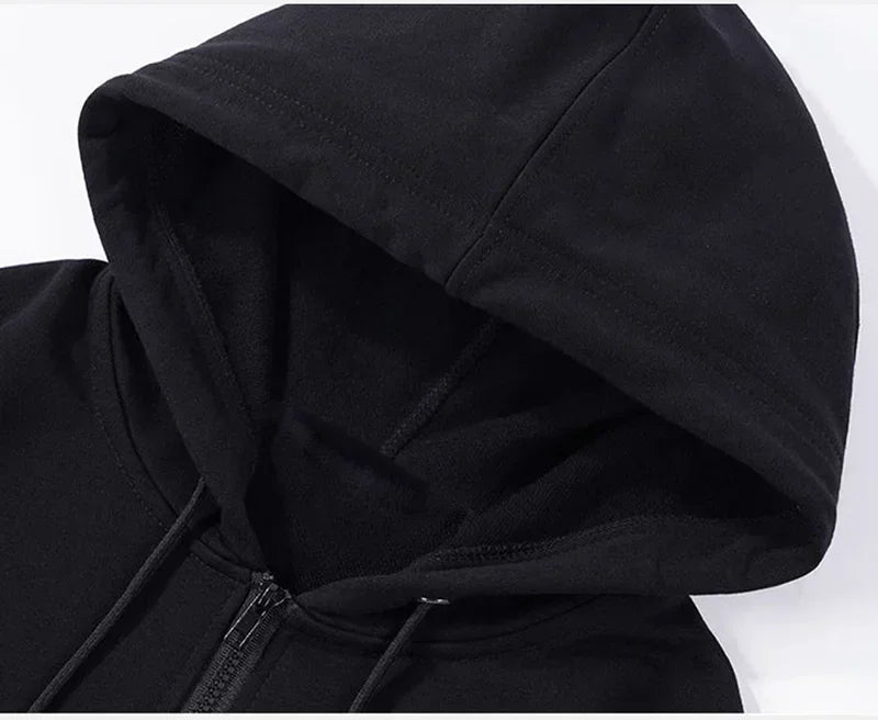 Women’s fox and cherry blossom zip hoodie