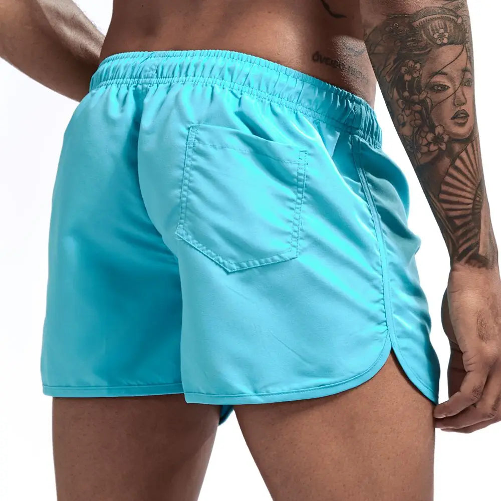 Men’s Quick-Dry Swim Trunks with Drawstring - 3KDyn